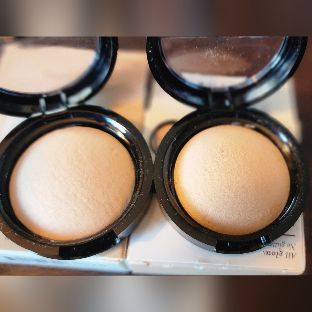 Laura Geller French Vanilla and French Toast Highlighter Set
